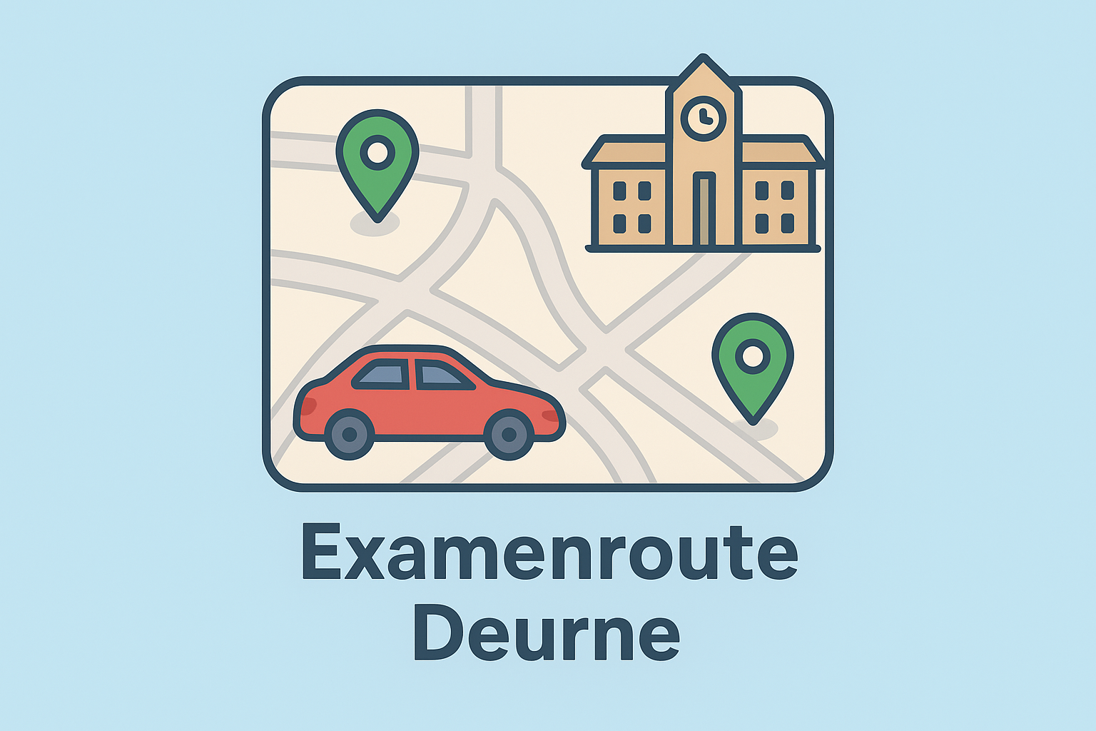 Examenroute Deurne