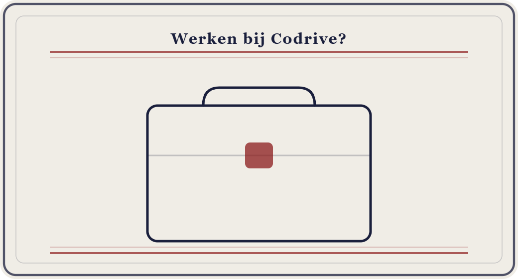 Werken bij Codrive