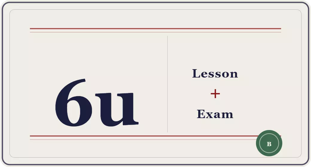 Verplicht 6 uur rijles